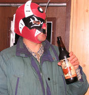 You can’t have a good weekend without the occasional appearance of a Mexican wrestling mask, now can you?