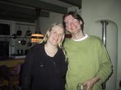 Hans and Inez in their Amsterdam Apartment