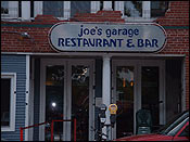 Joe’s Garage Signage