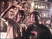 Brad and I at 7th Street Entry. Not the best photo, but a photo none-the-less