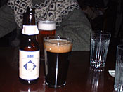 The Bell’s Kalamazoo Stout that Kelly bought for me at cafe Barbette