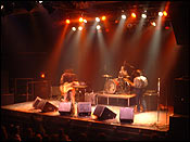 The Bridge Club performing on the main stage at First Ave.