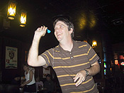 Hes gong for the big shot....